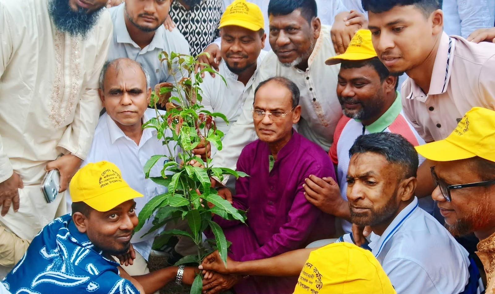 বিএনপির দেশব্যাপী বৃক্ষরোপণ কর্মসূচির অংশ হিসেবে লৌহজংয়ে চারা রোপণ ও বিতরণ
